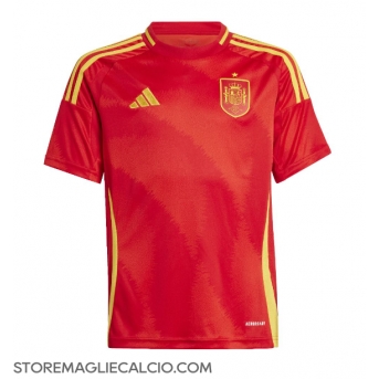 Spagna Maglia Gara Casa Repliche Europei 2024